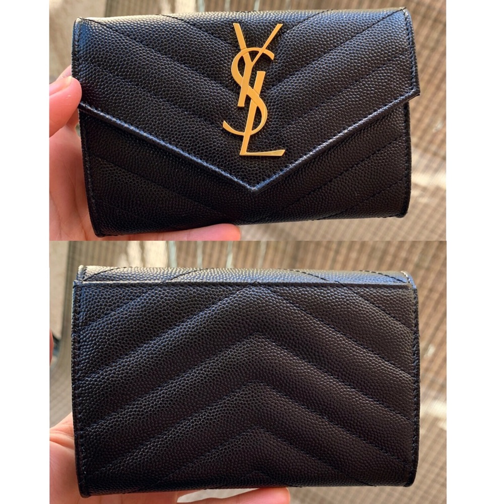 ❌SOLD❌NWT Saint Laurent Monogram Small Wallet - Picture 2 of 8